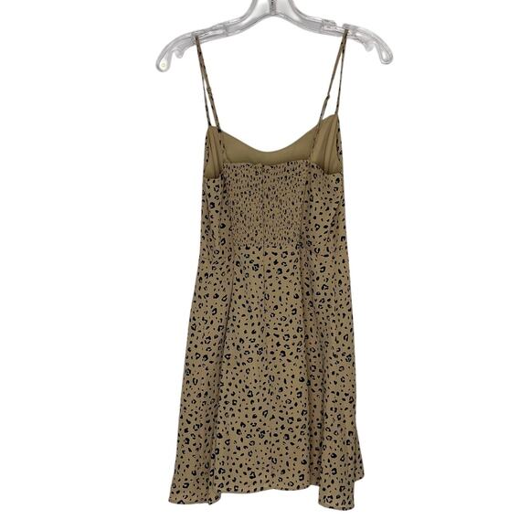 Sunday Best Aritzia cheetah print tank mini dress women's size 8 - Picture 4 of 12